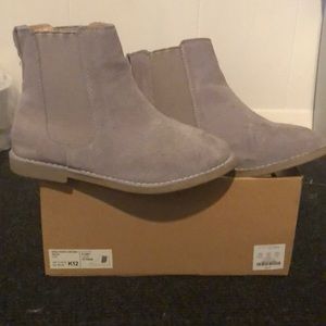 Crew cuts girls suede Chelsea boots fair condition
